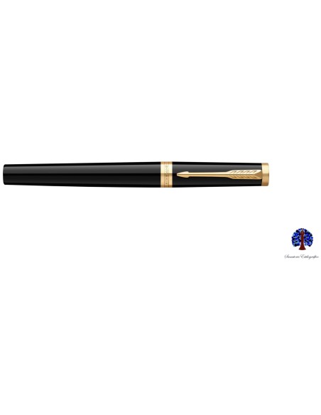 Parker Ingenuity Black Lacquer GT Fountain Pen
