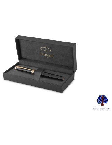 Parker Ingenuity Black Lacquer GT Fountain Pen