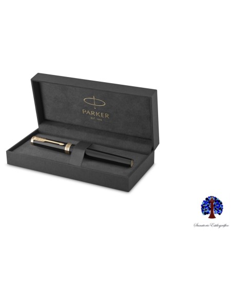 Parker Ingenuity Black Lacquer GT Fountain Pen