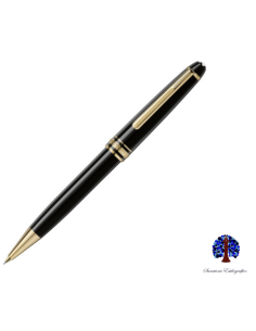 Portaminas Montblanc Meisterstück Resina Dorado 0,7 mm