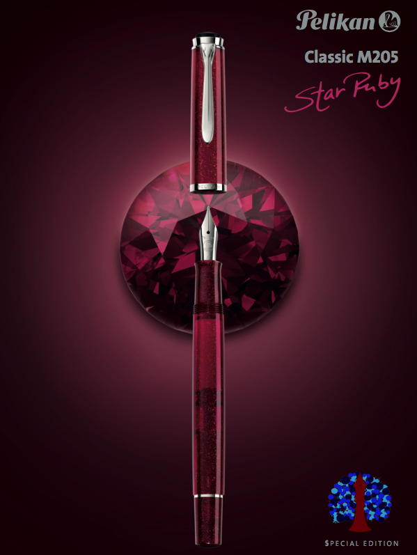 Pelikan Star Ruby M205 Edición Especial
