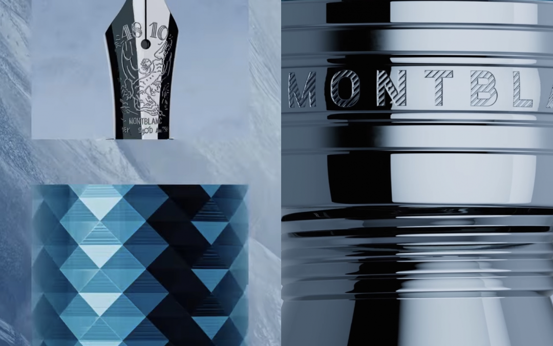 Montblanc Glacier. La belleza helada.